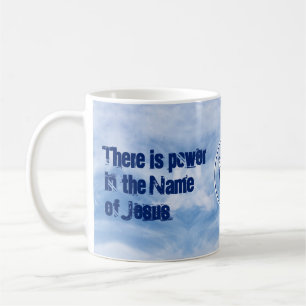 Christian KOR Jesus Påsk Monogram Scripture Kaffemugg