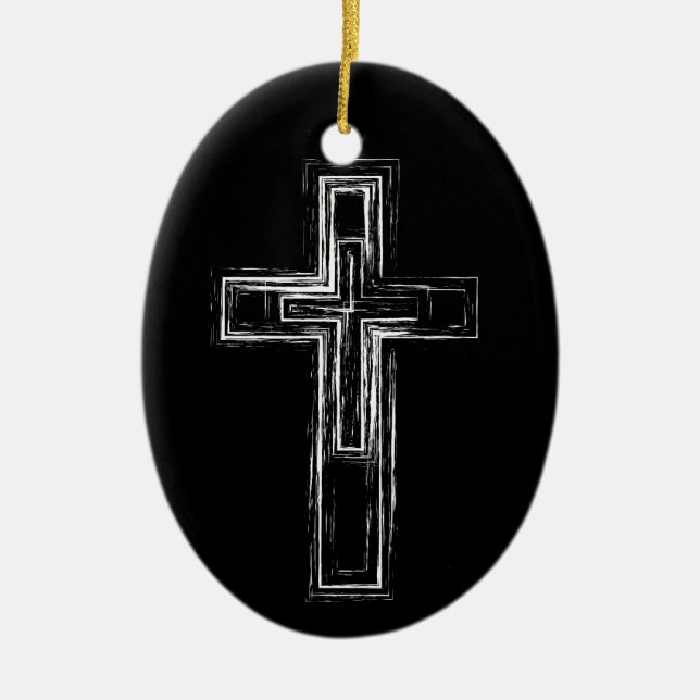 Christian kor julgransprydnad keramik (Framsidan)