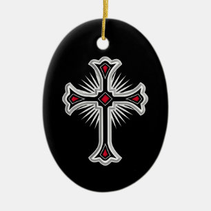 Christian kor julgransprydnad keramik
