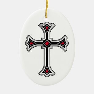 Christian kor julgransprydnad keramik