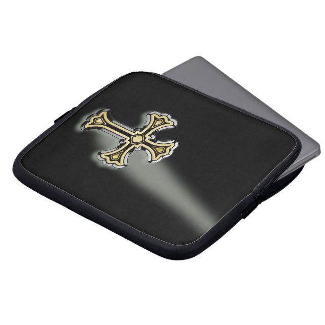 Christian Kor Laptop Sleeve (Framsida topp)