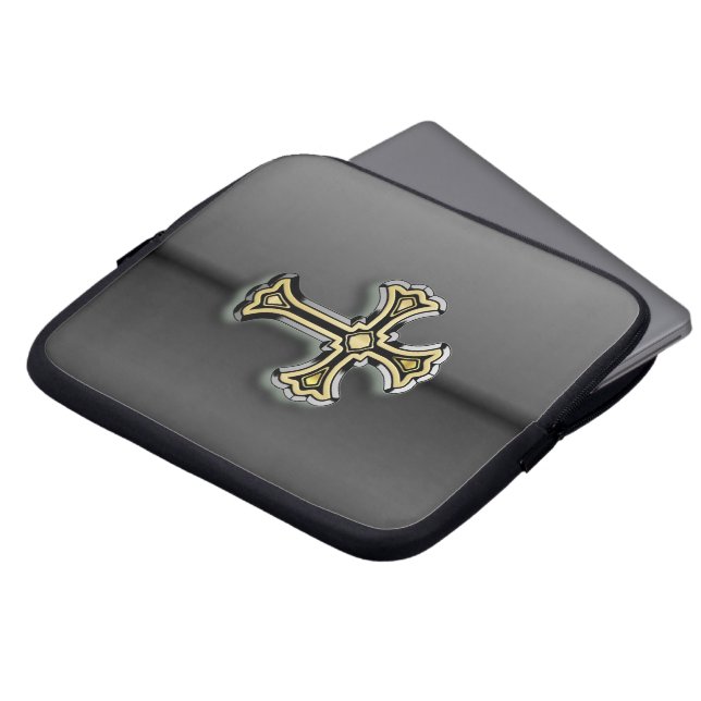Christian Kor Laptop Sleeve (Framsida topp)
