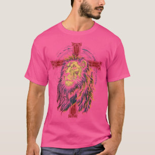 Christian Kor Lejon om Judah Religiösa Faith Jesu T Shirt