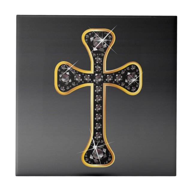 Christian Kor med Onyx-stenar Kakelplatta (Framsidan)