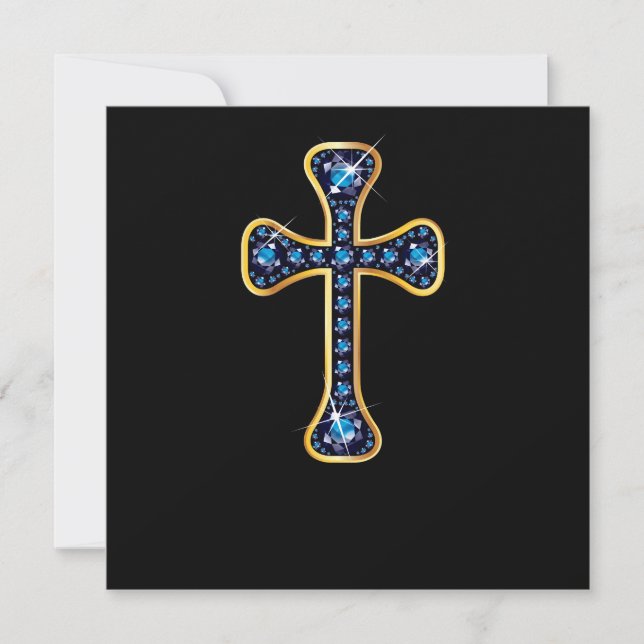 Christian Kor med "Sapphire"-stenar (Framsida)