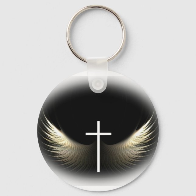 Christian Kor och Heliga Spirit Inspirational Nyckelring (Framsida)
