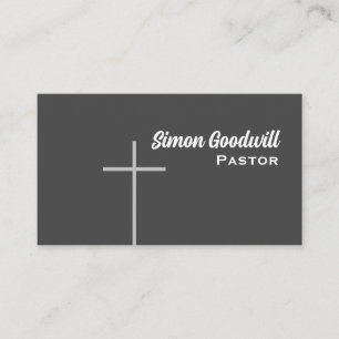 Christian Kor Pastor Affärskort Visitkort