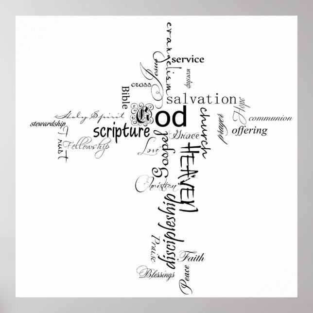 Christian kor poster (Framsidan)