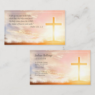 Christian Kor | Psalm 121; 1-2 Visitkort