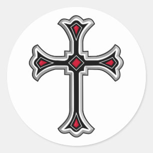 Christian kor runt klistermärke