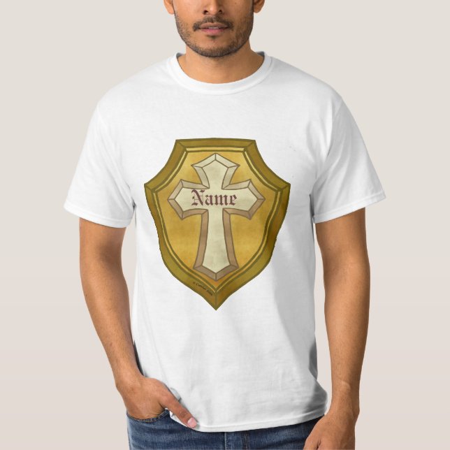 Christian Kor Shield Tee Shirt (Framsida)