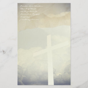 Christian Kor Stationery på moln Brevpapper