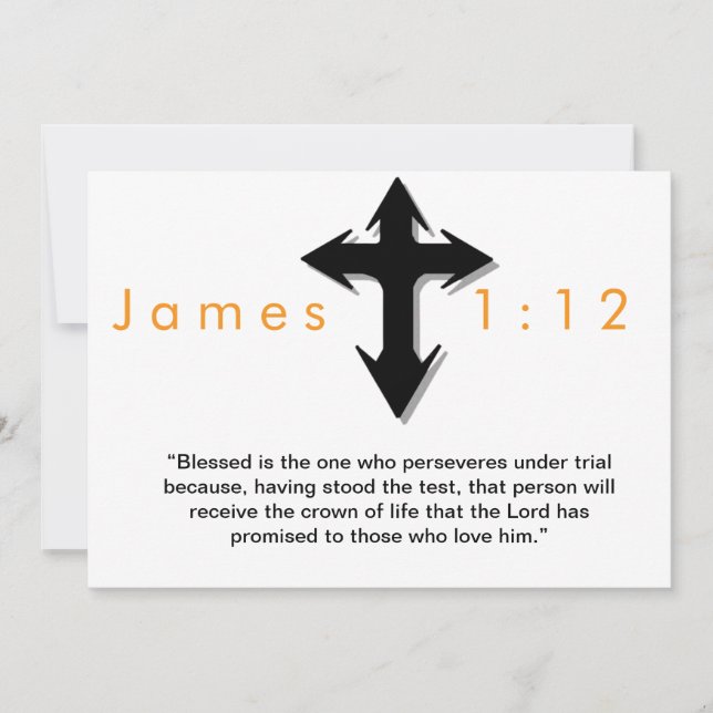 Christian Kor Verses Påsk Christamas vykort (Framsida)