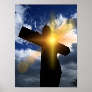 Christian Kor vid Påsk Sunrise Service Poster