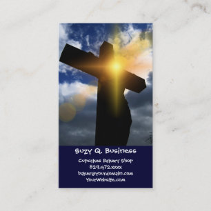 Christian Kor vid Påsk Sunrise Service Visitkort
