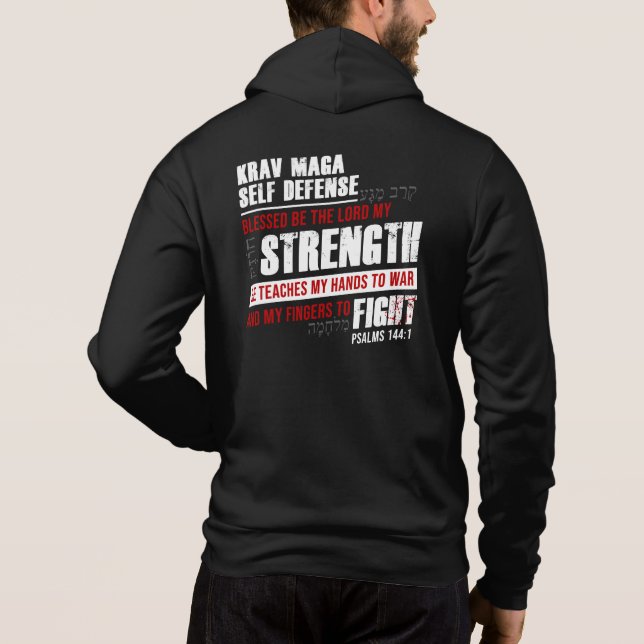Christian Krav Maga Self-Defence T-Shirt (Baksida)