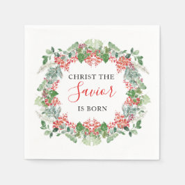 Christian Kristus, Savior är Born-julen Pappersservett