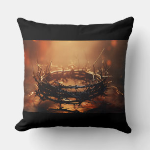 Christian Krona av Thorns Jesus Kudde