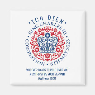 Christian KUNG CHARLES III Coronation Magnet