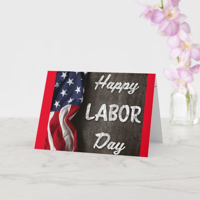 Christian Labour Day-kort Kort (Orkide)