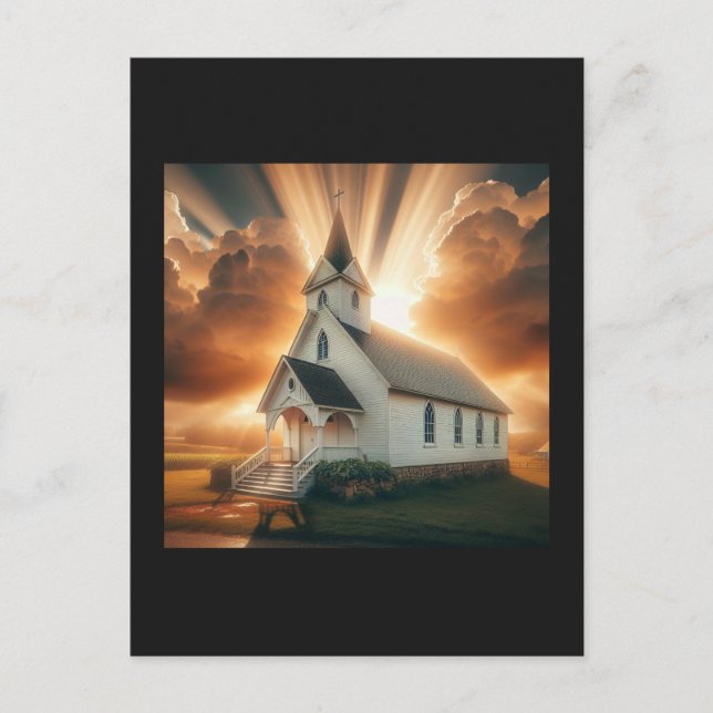 Christian Land Church Vykort (Framsida)