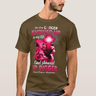 Christian Lejon Kor Rosa Ribbon Breast Cancer Awa T Shirt