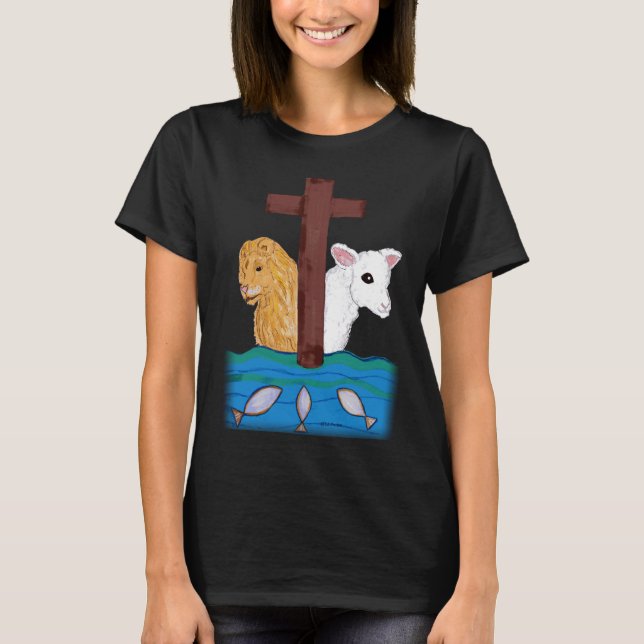 Christian Lejon och Lamb T Shirt (Framsida)