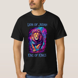 Christian Lejon till Judah Jesus Faith Art T Shirt