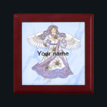 Christian Lily-blommans ängel Minnesask<br><div class="desc">Lily Angel, eget namn Gift Box, Lily Angel-kläder, Angel t-shirts, Angel-presenter av ArtMuvz Illustration. personalisera matchande Christian Angel-födelsedag och julklappar, tote-väska, mugg, hatt. Gelgåvor är ett tänkbart och meningsfullt sätt att visa någon du bryr dig om. Oavsett om du är tittar för en gåva till en vän, familjemedlem eller älskad,...</div>