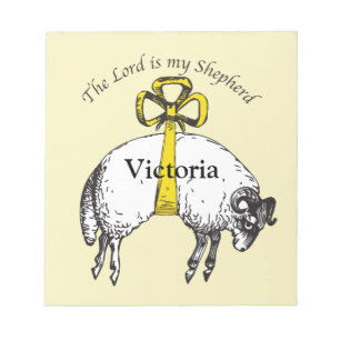 Christian LORD är min herde Psalm 23 Anteckningsblock