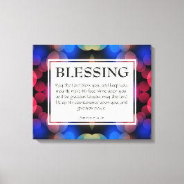 Christian LORD BLESS DIG 6:24-26 Canvastryck