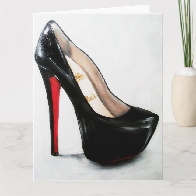 Christian Louboutin Red Grund Daffodil Heels Pump Kort (Framsida)
