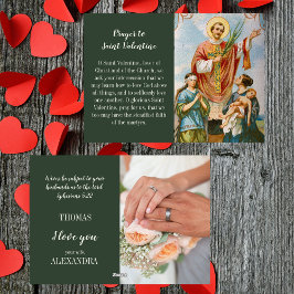 Christian Make Valentine Day Kärlek kort honom