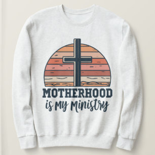 Christian Mamma Life Mor Moderskap dag T Shirt