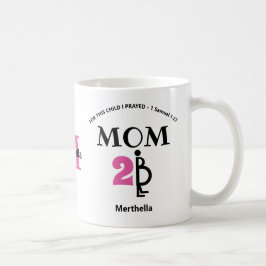 Christian MAMMA TO BE Monogram Kaffemugg