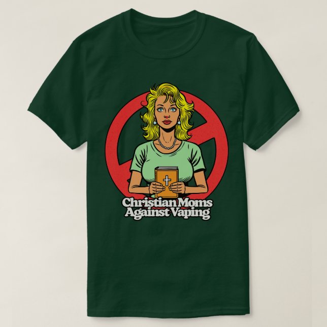 Christian Mammor mot hasch T Shirt (Design framsida)