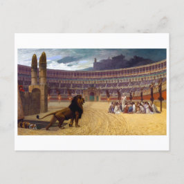 Christian Martyrs' Last Prayer | J-L Gé ô mig | Vykort