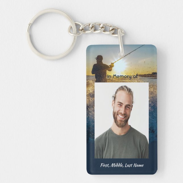 Christian Memorial Ocean Flygfiske Fisherman (Framsidan)