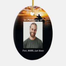 Christian Memorial Pocket Card Kayaking Sport