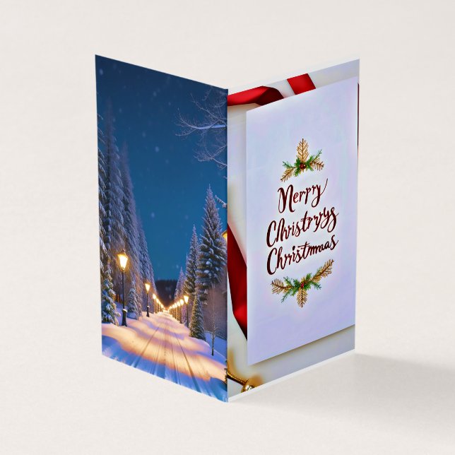 Christian Messages och Önskemål för kollegor Kort (Utsida)