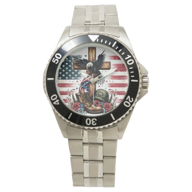 Christian Military Armbandsur (Framsida)