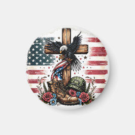 Christian Military Magnet