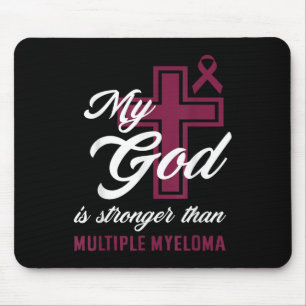 Christian Min Gud är starkare än Många Myeloma Musmatta