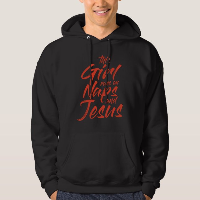 Christian Mom Faith Quote Mother's Day  Women Kids Hoodie (Framsida)