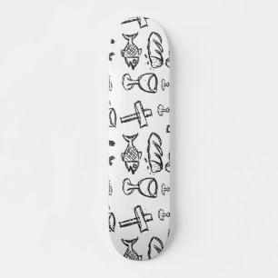 Christian Mönster Mini Skateboard Bräda 18,5 Cm