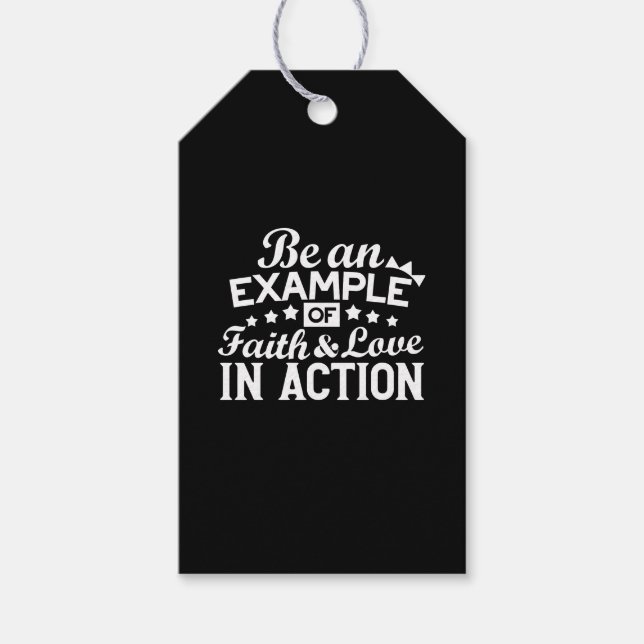 Christian Motivation Design - Faith, Kärlek och Ac Presentetikett (Framsidan)