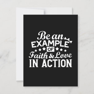 Christian Motivation Design - Faith, Kärlek och Ac Vykort