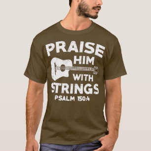 Christian Music Church Guitar Bass Jesus Sten Gif T Shirt