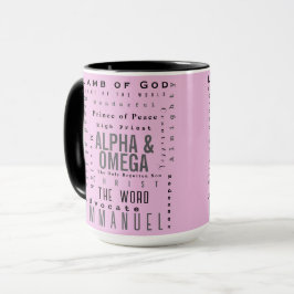 Christian Namn of God, Modern Simple Mugg