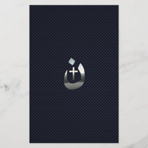 Christian Nazarene Andlig Symbol Brevpapper